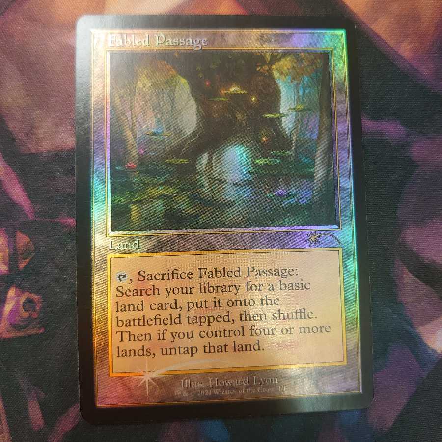 寓話の小道 旧枠 Foil 4枚まで