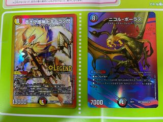 ニコル・ボーラス&蒼き守護神ドギラゴン閃
