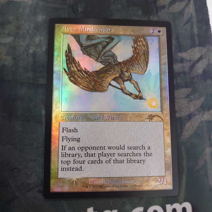 エイヴンの思考検閲者 旧枠 Foil 2枚まで