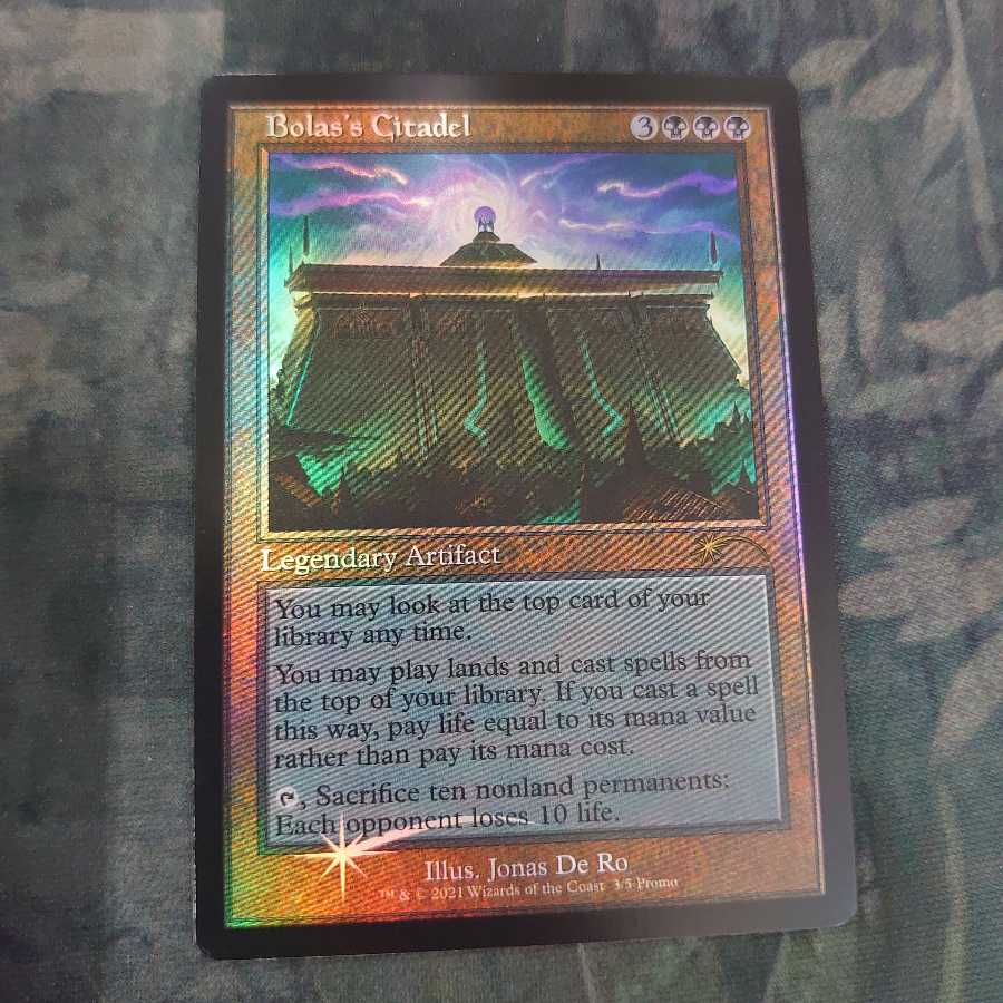 ボーラスの城塞 旧枠 Foil 3枚まで