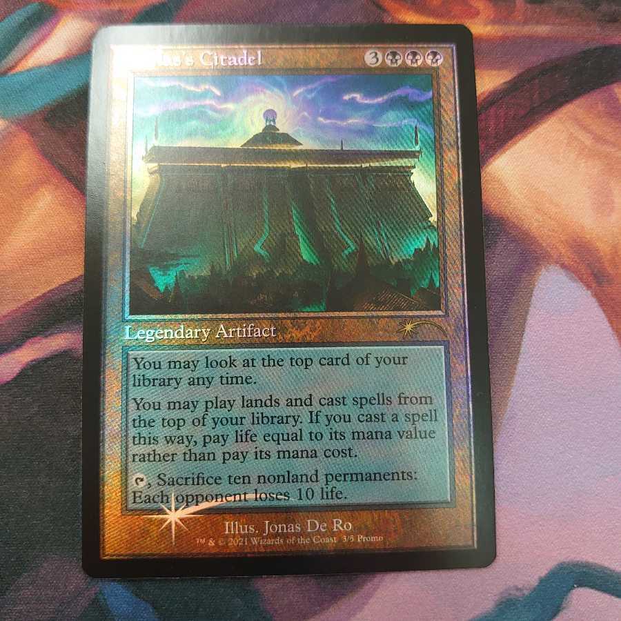 ボーラスの城塞 旧枠 Foil 3枚まで