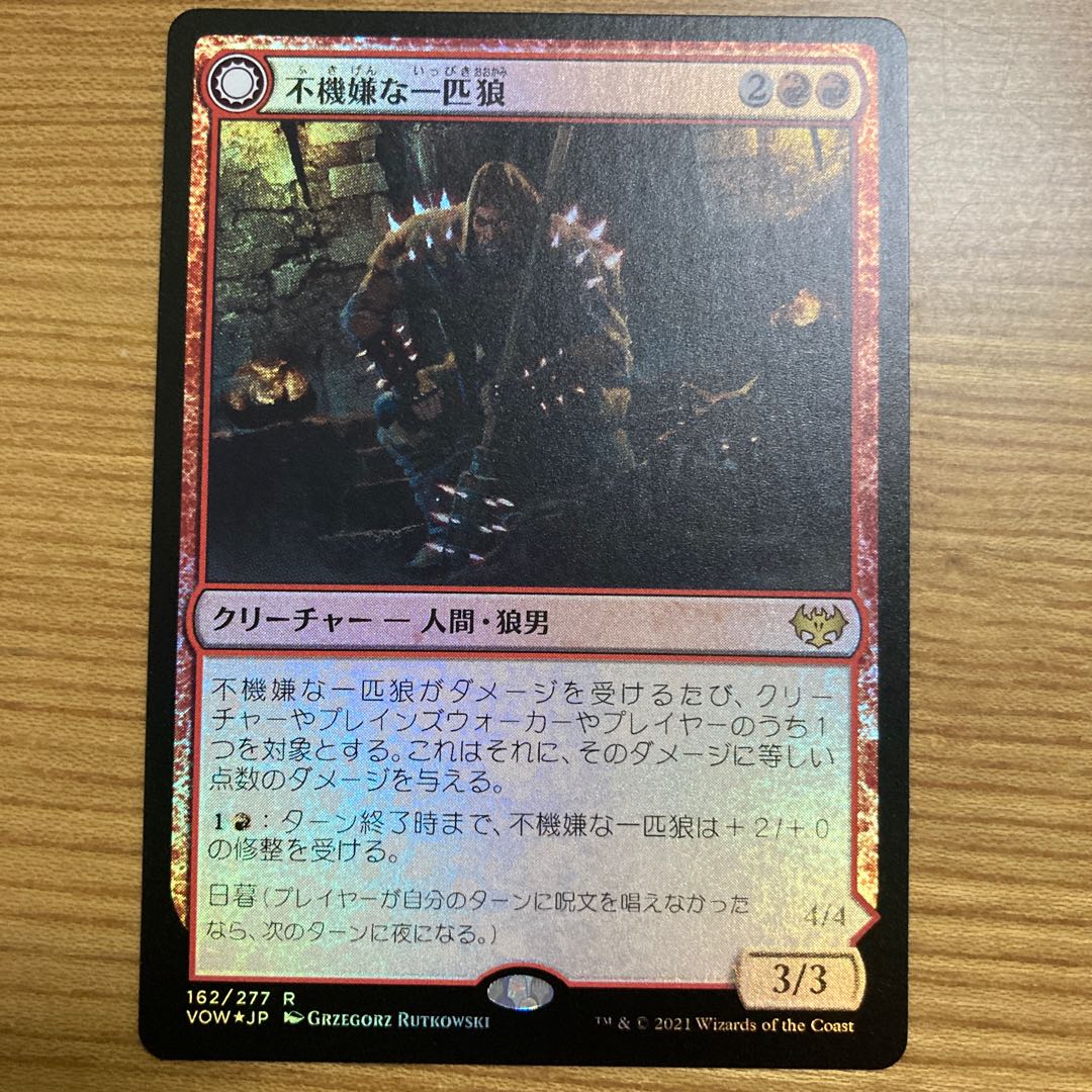 Ill-Tempered Loner foil