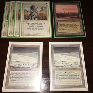 Tundra2枚+カラカス+3ED剣を鍬に4枚の白セット