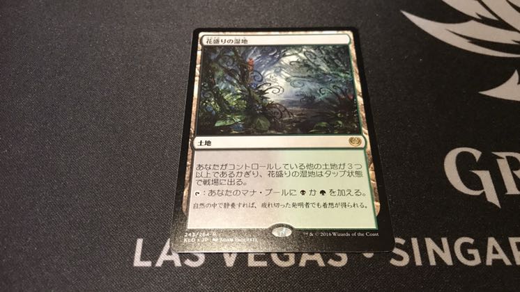 MtG Blooming Marsh 1 Japanese