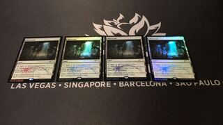 MtG 変わり谷　英語　プロモフォイル　foil 4枚セット