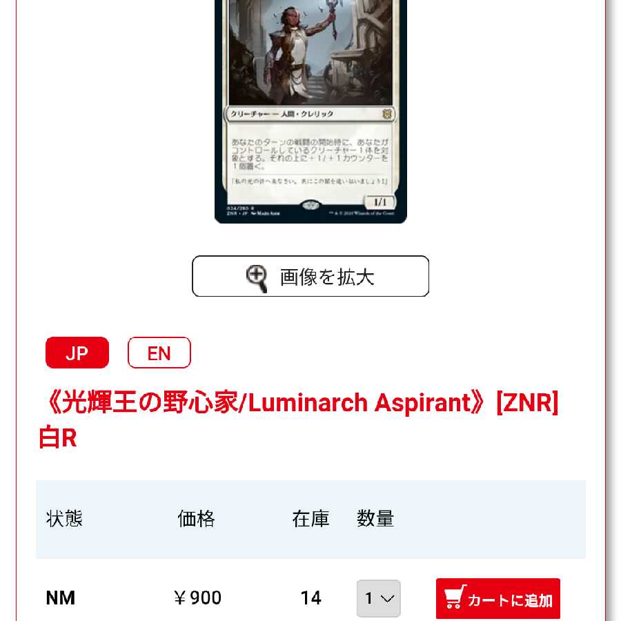 光輝王の野心家 4枚