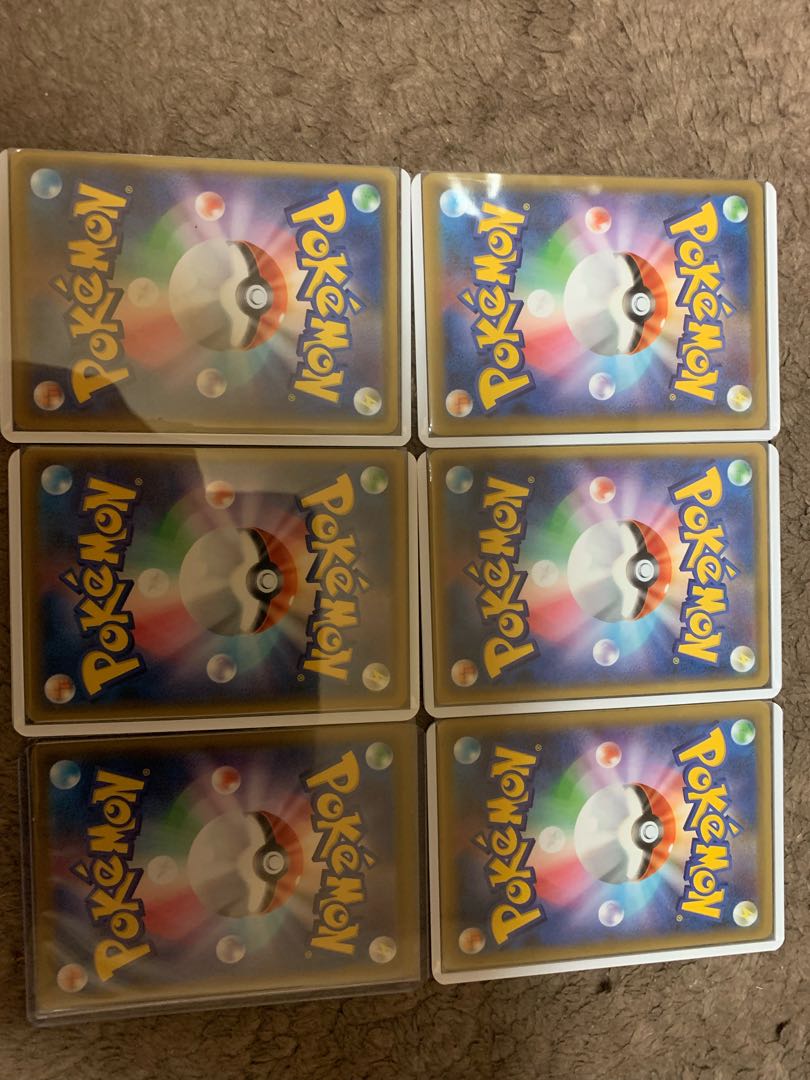 誕生日ピカチュウ、ブラッキー2枚、ひかるコイキング2枚＋おまけ