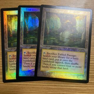 寓話の小道　foil 旧枠　3枚