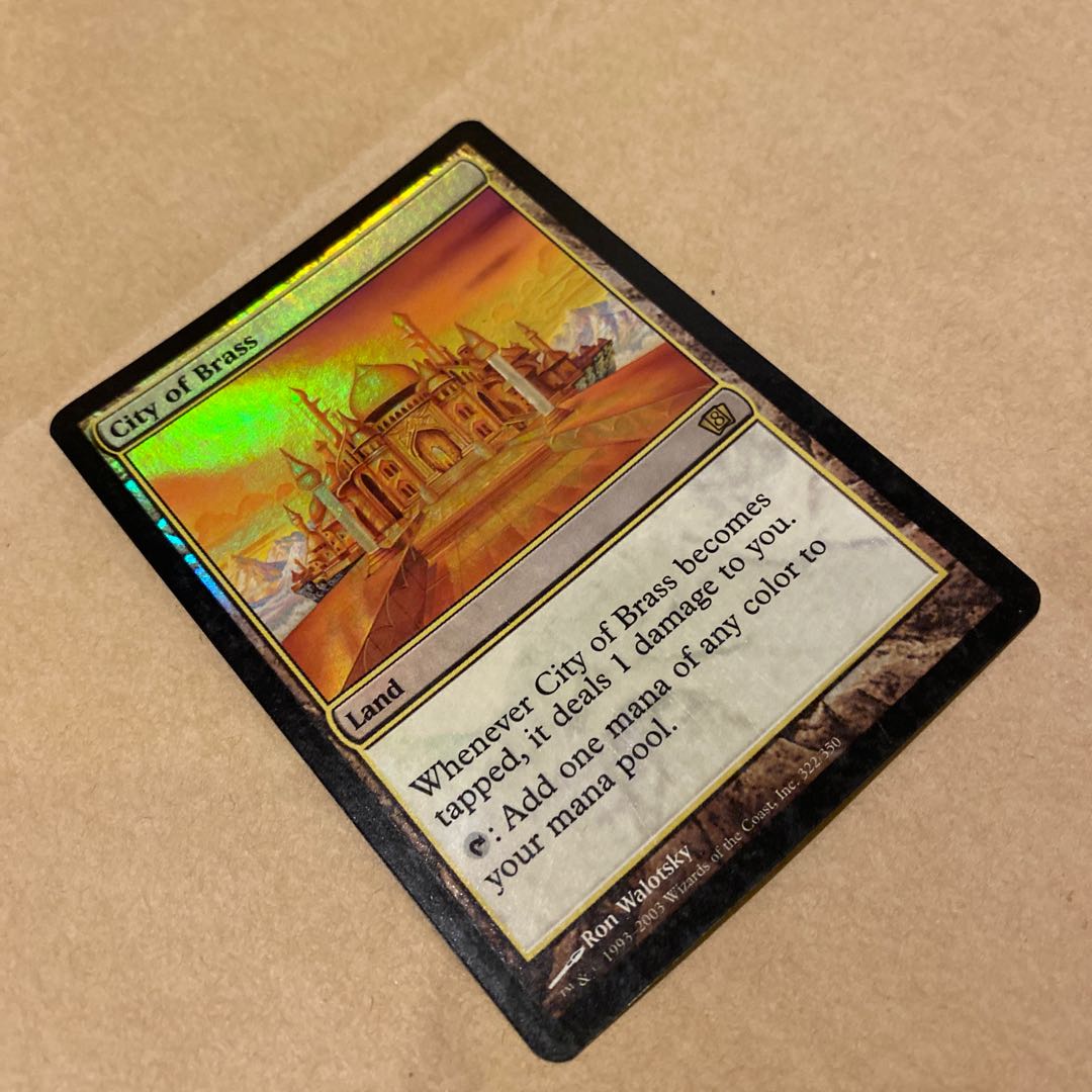Foil City of Brass 8 edition City of Brass 8ED