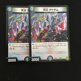 天災 デドダム2枚