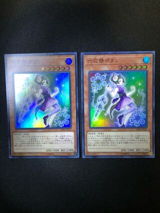 六花精ボタン　2枚セット　SR