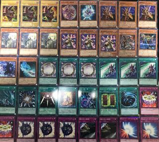 遊戯王　ブラックマジシャン　デッキ　40枚＋EX10枚
