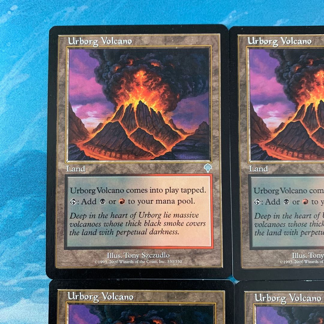MTG 4-card Urborg Volcano