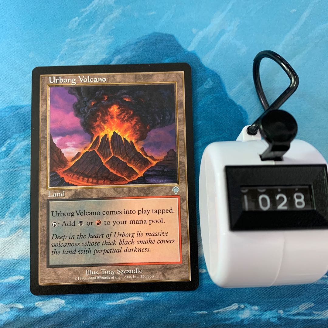 MTG 4-card Urborg Volcano