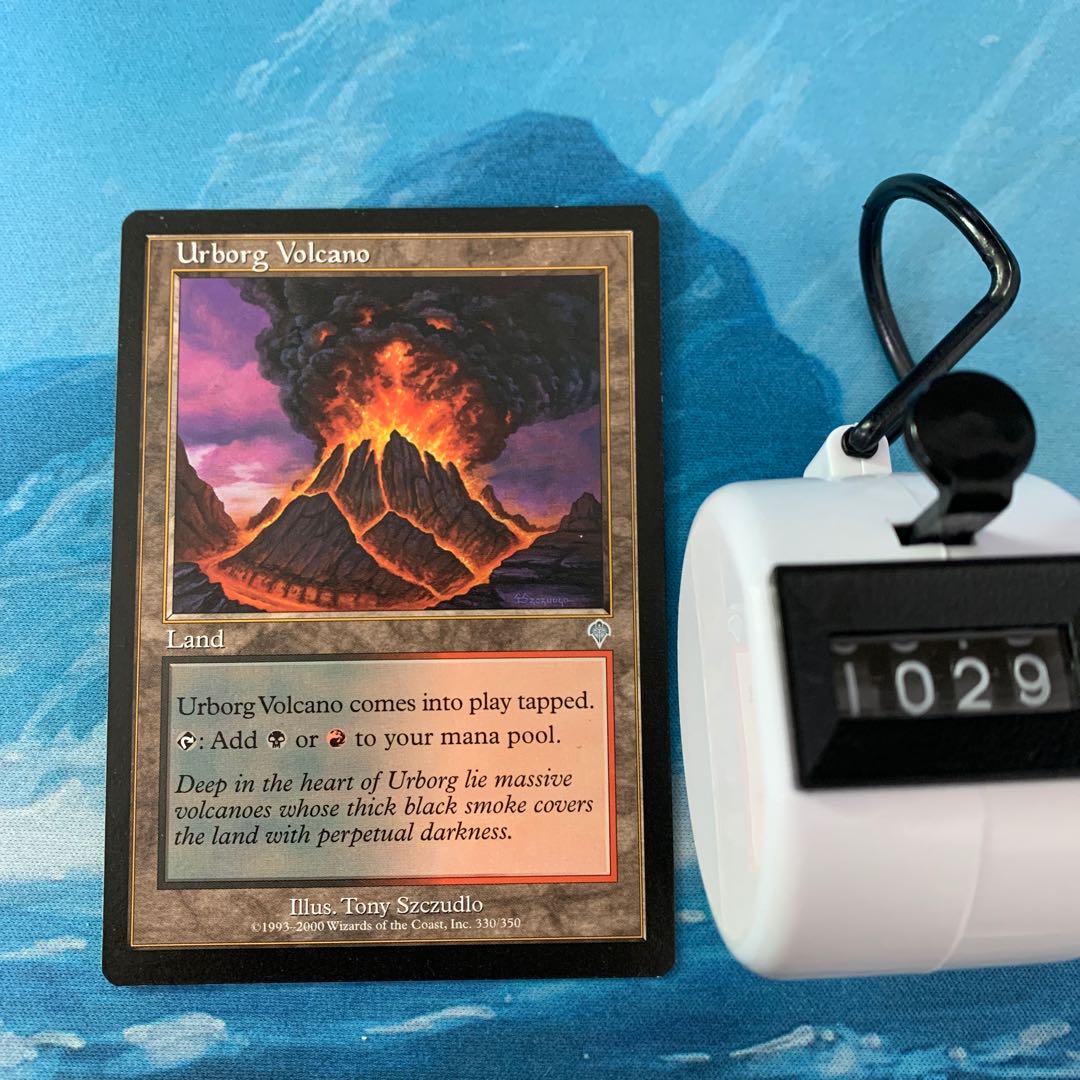 MTG 4-card Urborg Volcano