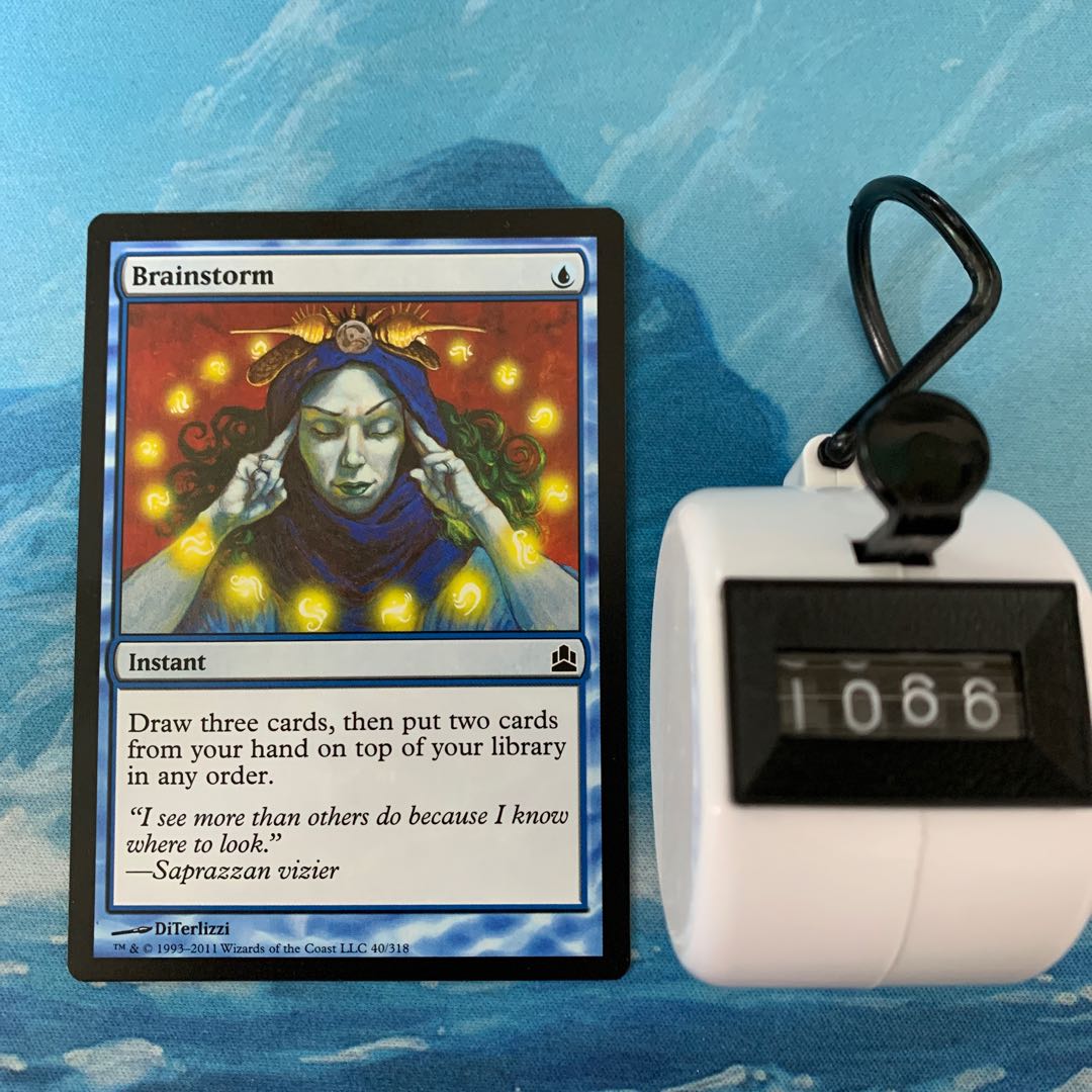 MTG 4枚 渦まく知識