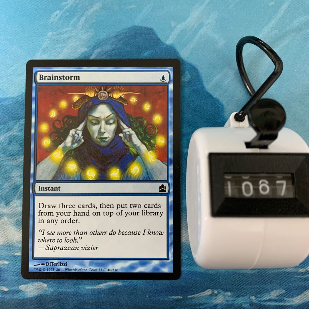 MTG 4枚 渦まく知識