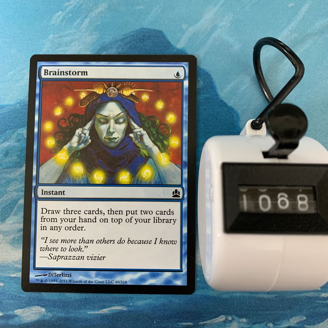 MTG 4枚 渦まく知識