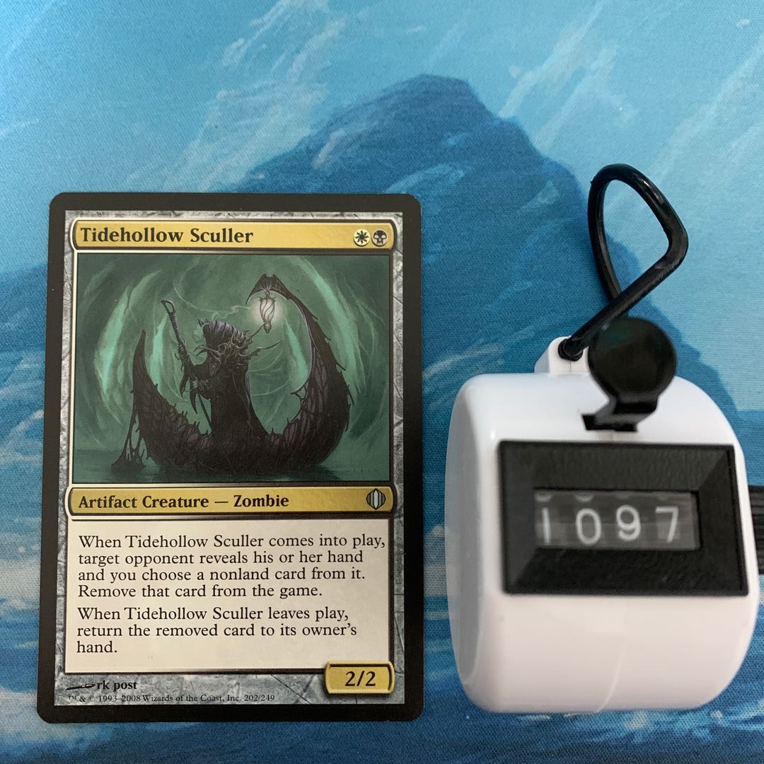 MTG 2 copies Tidehollow Sculler