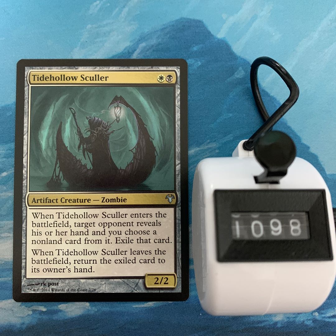 MTG 2 copies Tidehollow Sculler