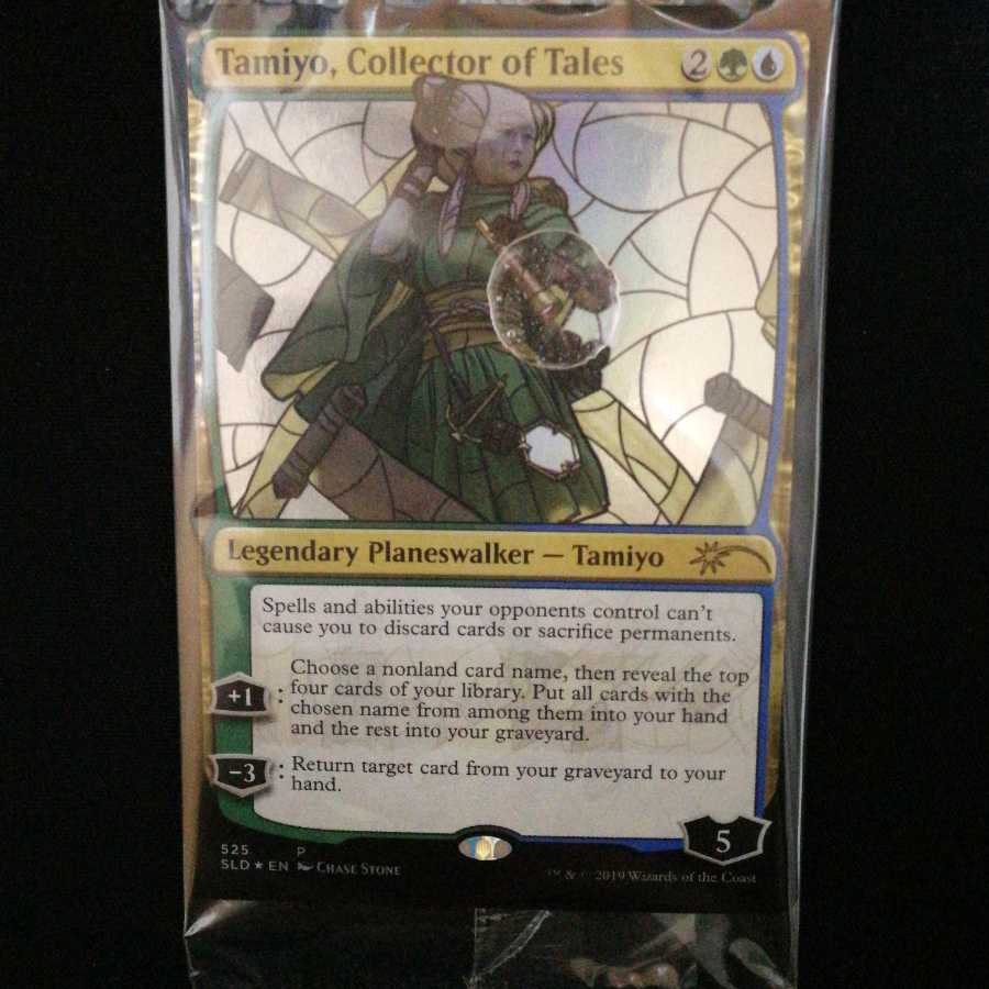 伝承の収集者、タミヨウ ステンドグラス　Foil 　Secret Lair