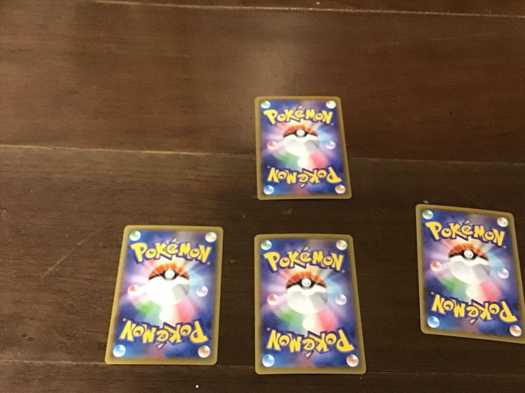 3 ordinary cards, 1 Kira card