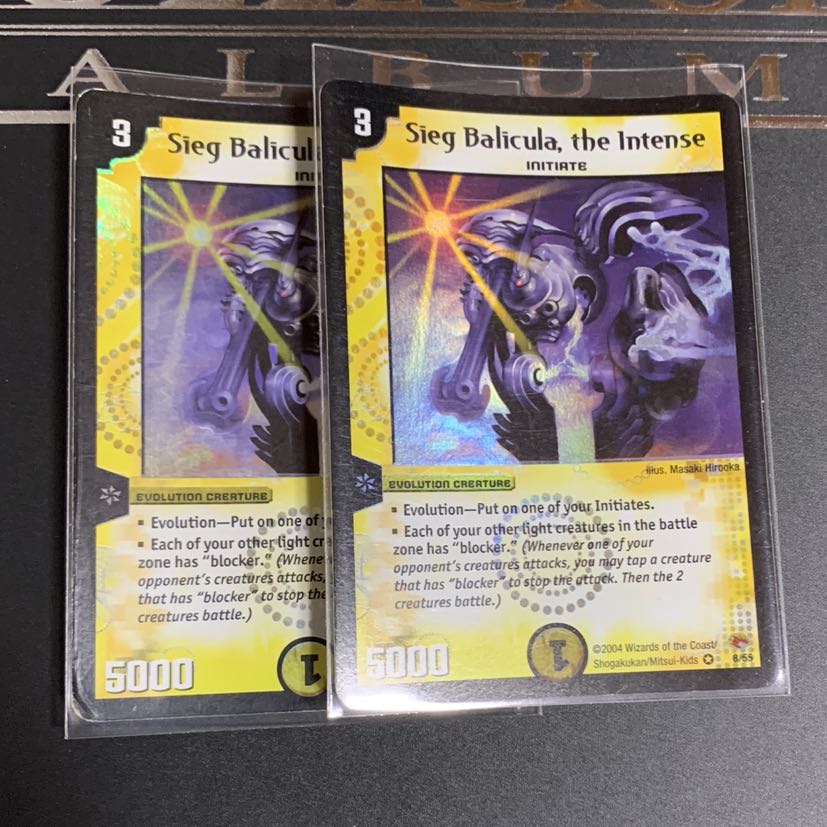 デュエマ 聖天使ジークバリキューラ 海外版 2枚