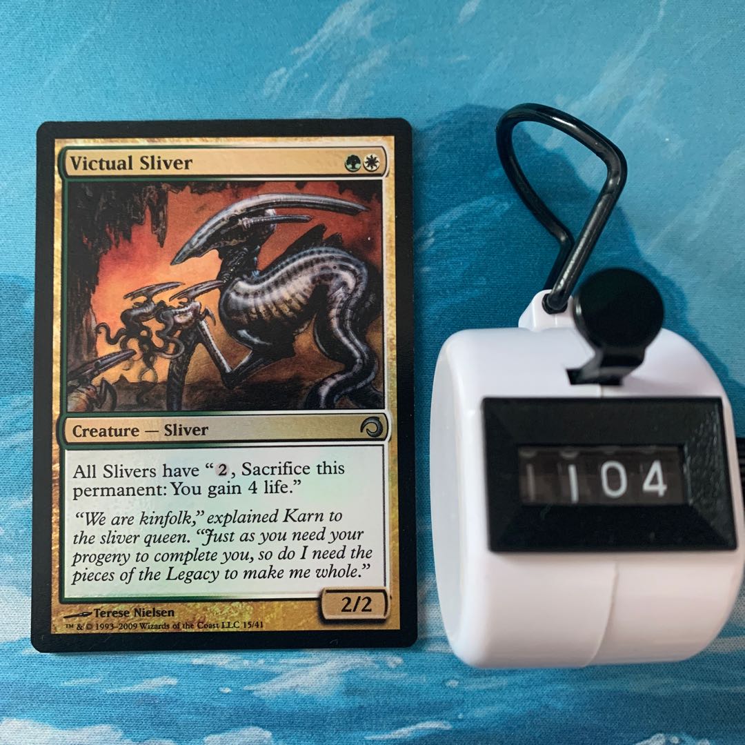 MTG foil Victual Sliver