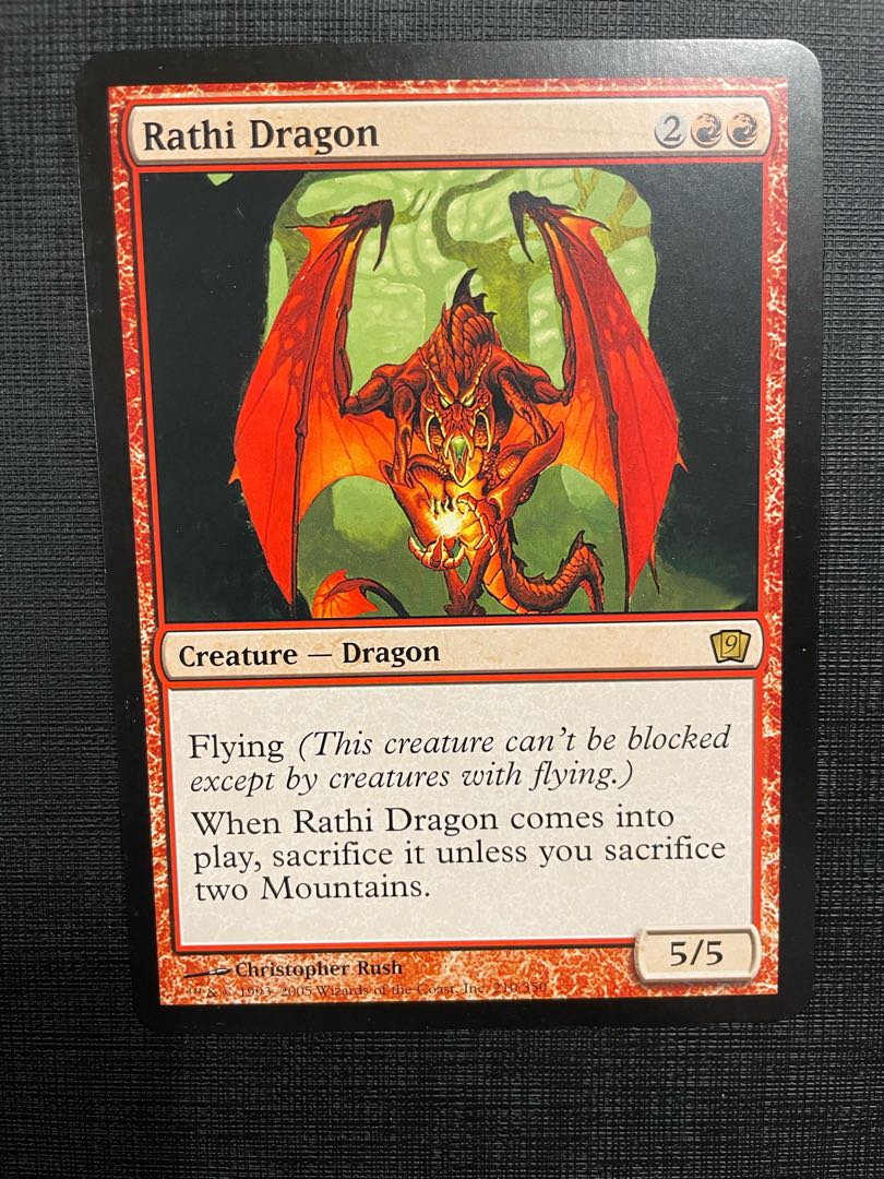 Large Format *Rathi Dragon Large Format Card