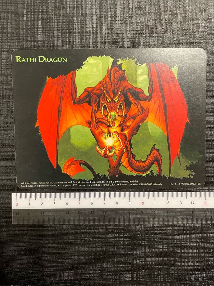 Large Format *Rathi Dragon Large Format Card