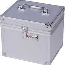 God of toys] Lockable attache case box for various loaders (silver)