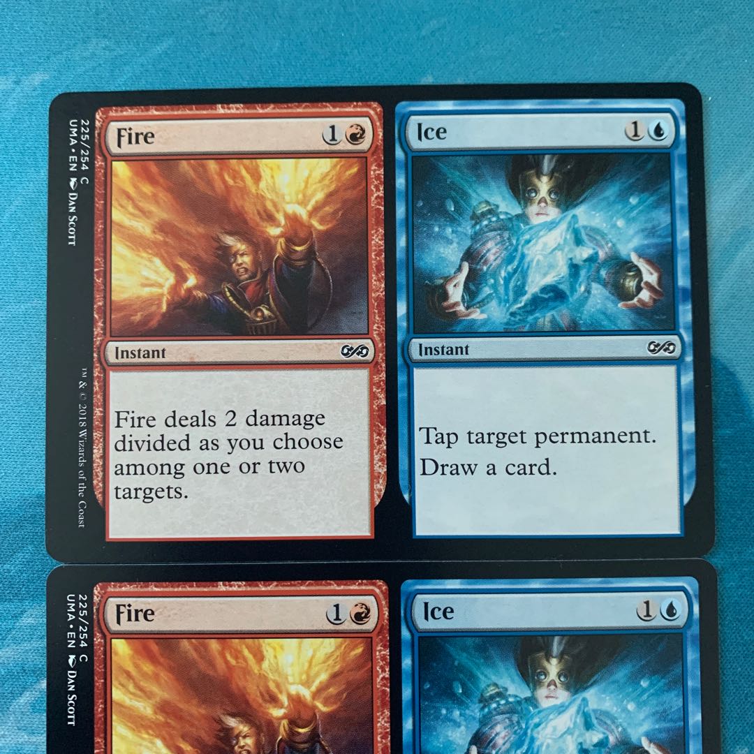 MTG 2枚 火＋氷