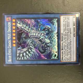 遊戯王 ブルーアイズ・カオス・MAX・ドラゴン 英語 1st シークレット