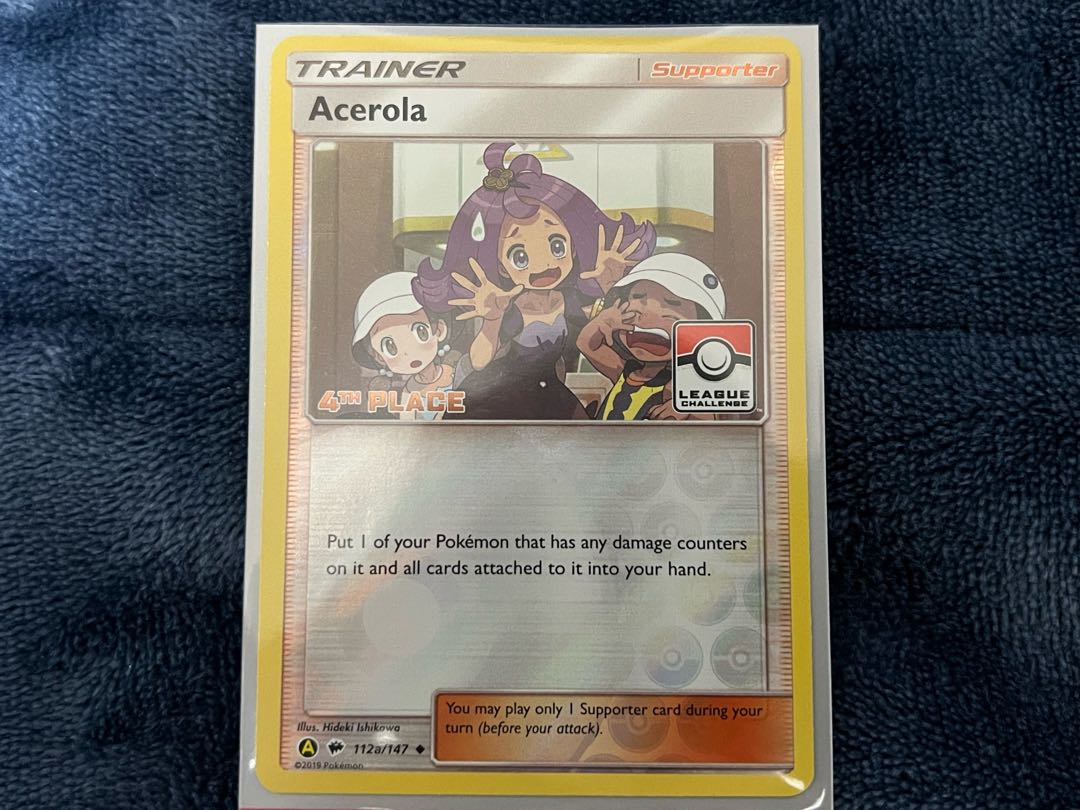 Pokemon Card Umi Outside Edition Acerola League Promo Set 1枚