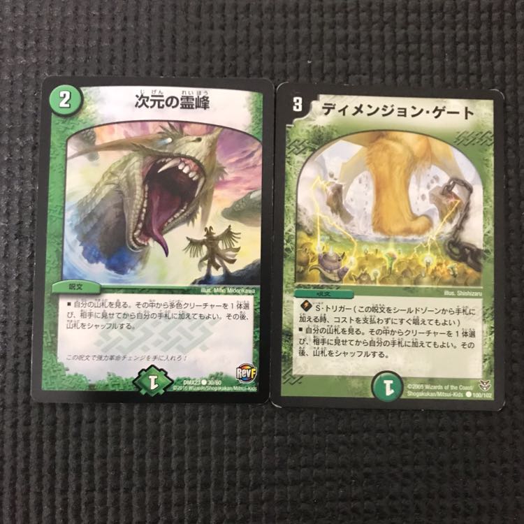 次元の霊峰/ディメンジョンゲート 2枚