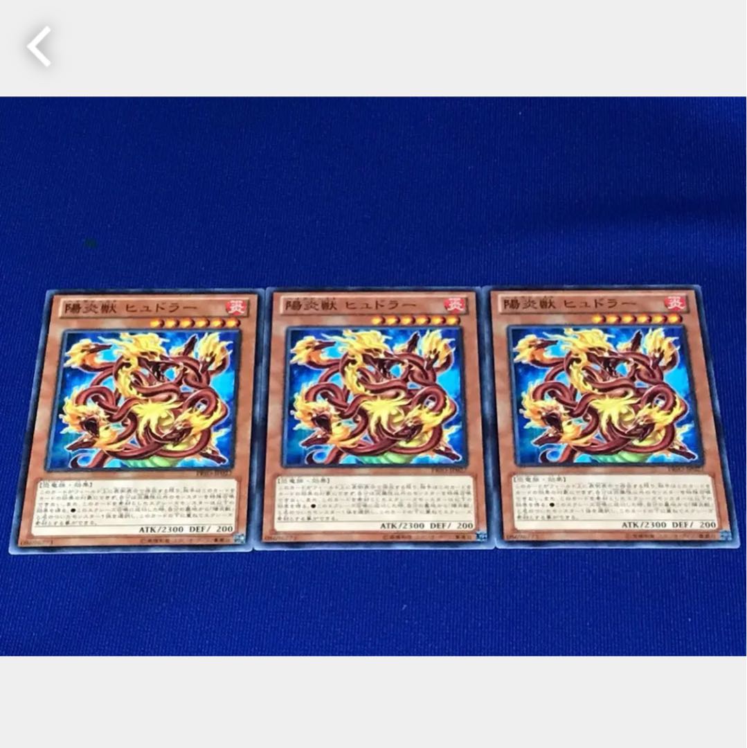 Popotan] Yu-Gi-Oh! 1634 Hazy Flame Hydra 3-Card Set