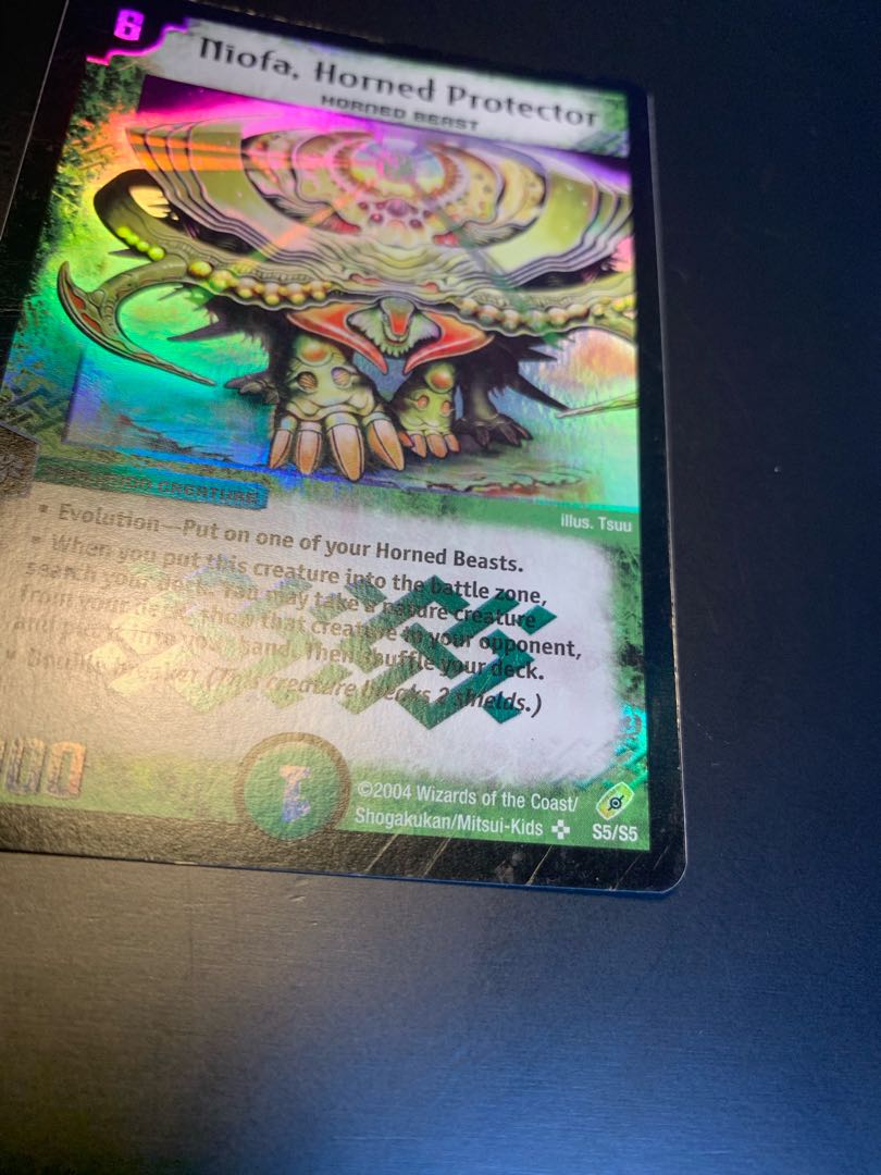 English version Niofa, Horned Protector