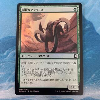 MTG foil 敏捷なマングース
