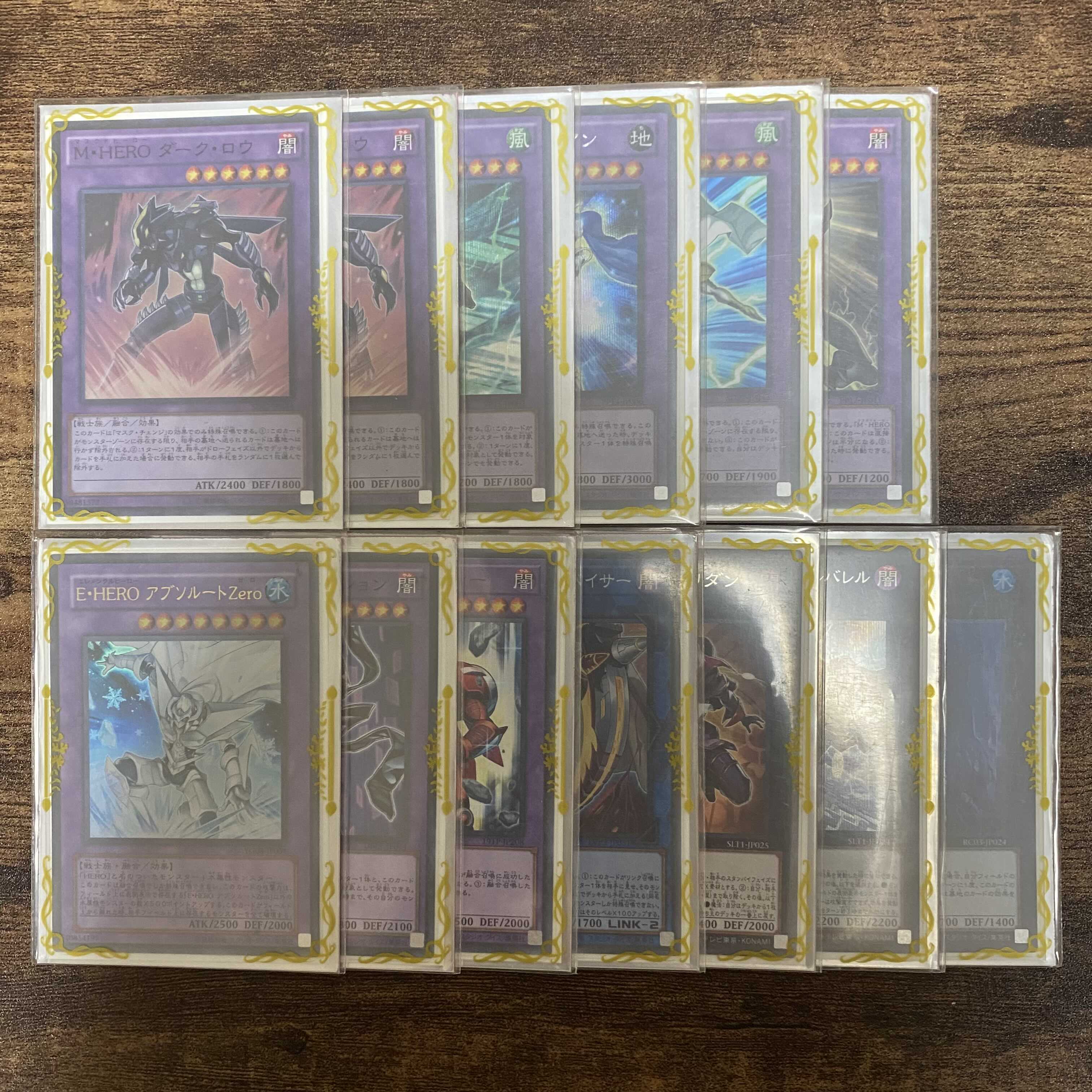 キリビHEROデッキ スリーブ付き