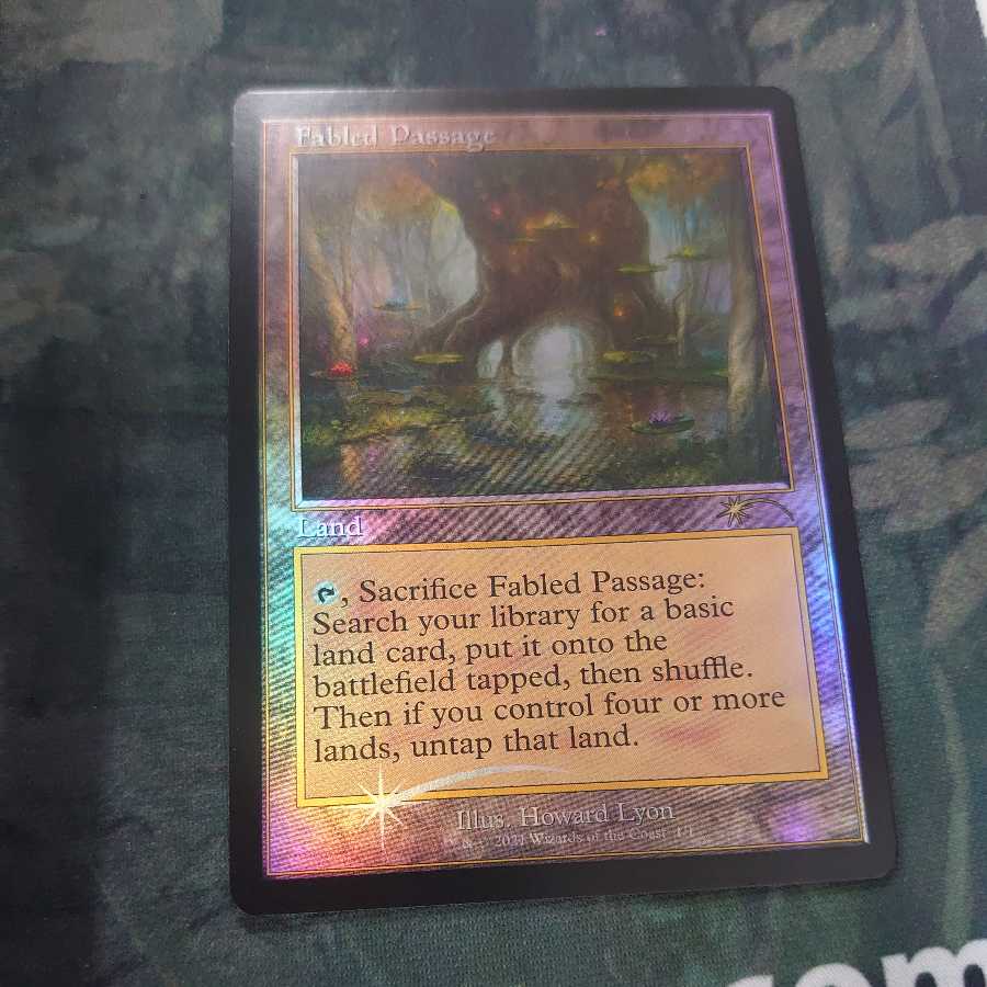 寓話の小道 旧枠 Foil 3枚