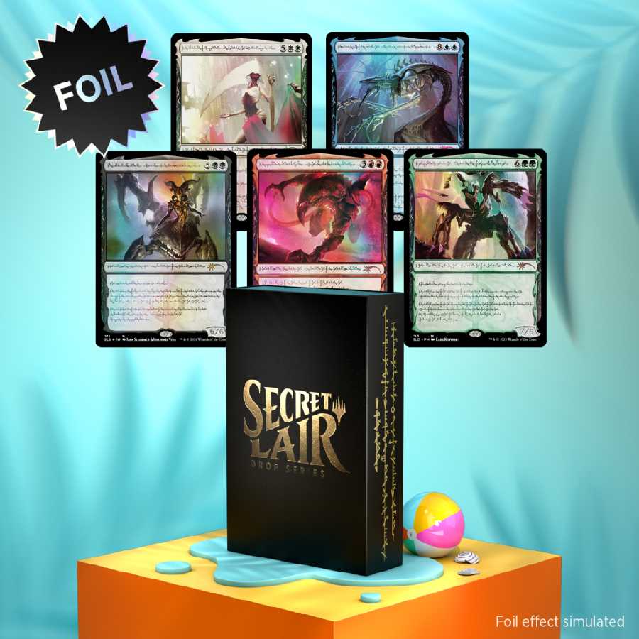 Secret Lair Phyrexian Praetors Foilひとつ