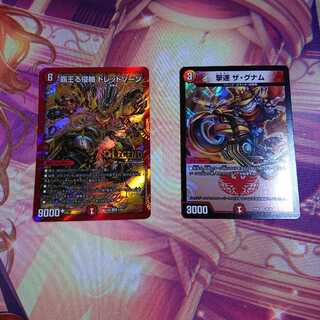 覇王る侵略ドレットゾーン 撃速ザ・グナム 2枚セット