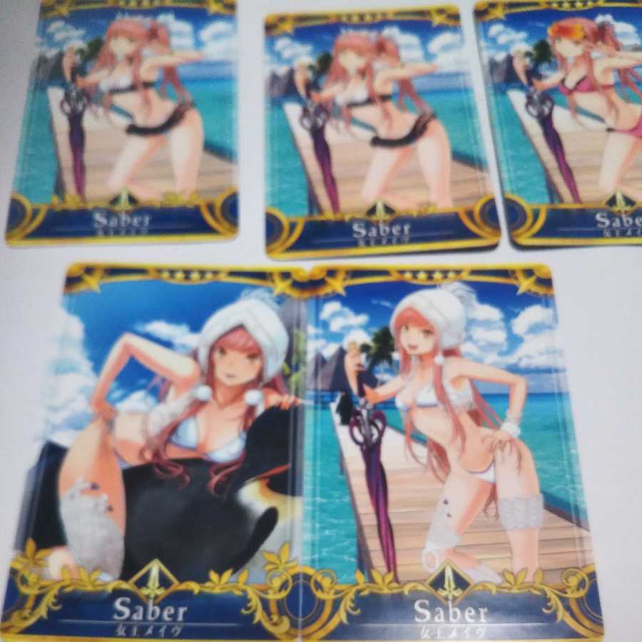 FGOアーケード英霊カード星４つ５枚セット売りpart２