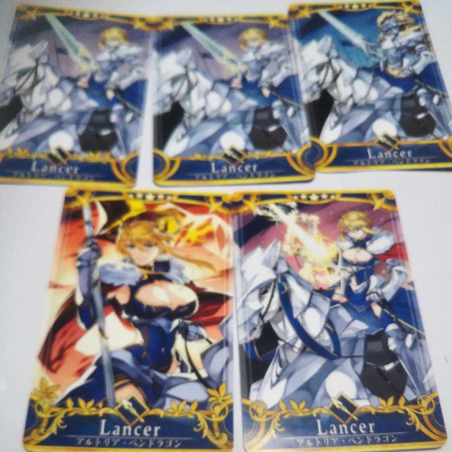 FGO Arcade Eiryo Card 5 stars 5 cards set for sale part2