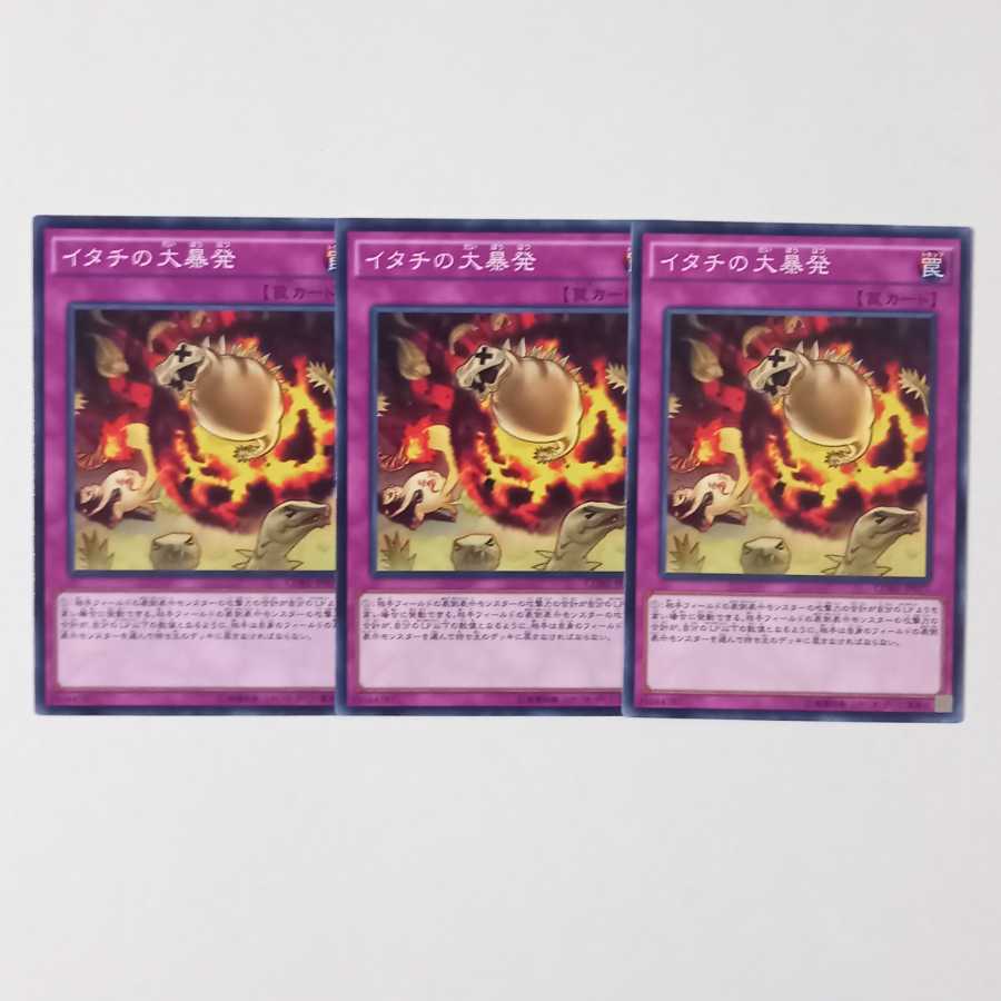 イタチの大暴発 ノーマル3枚