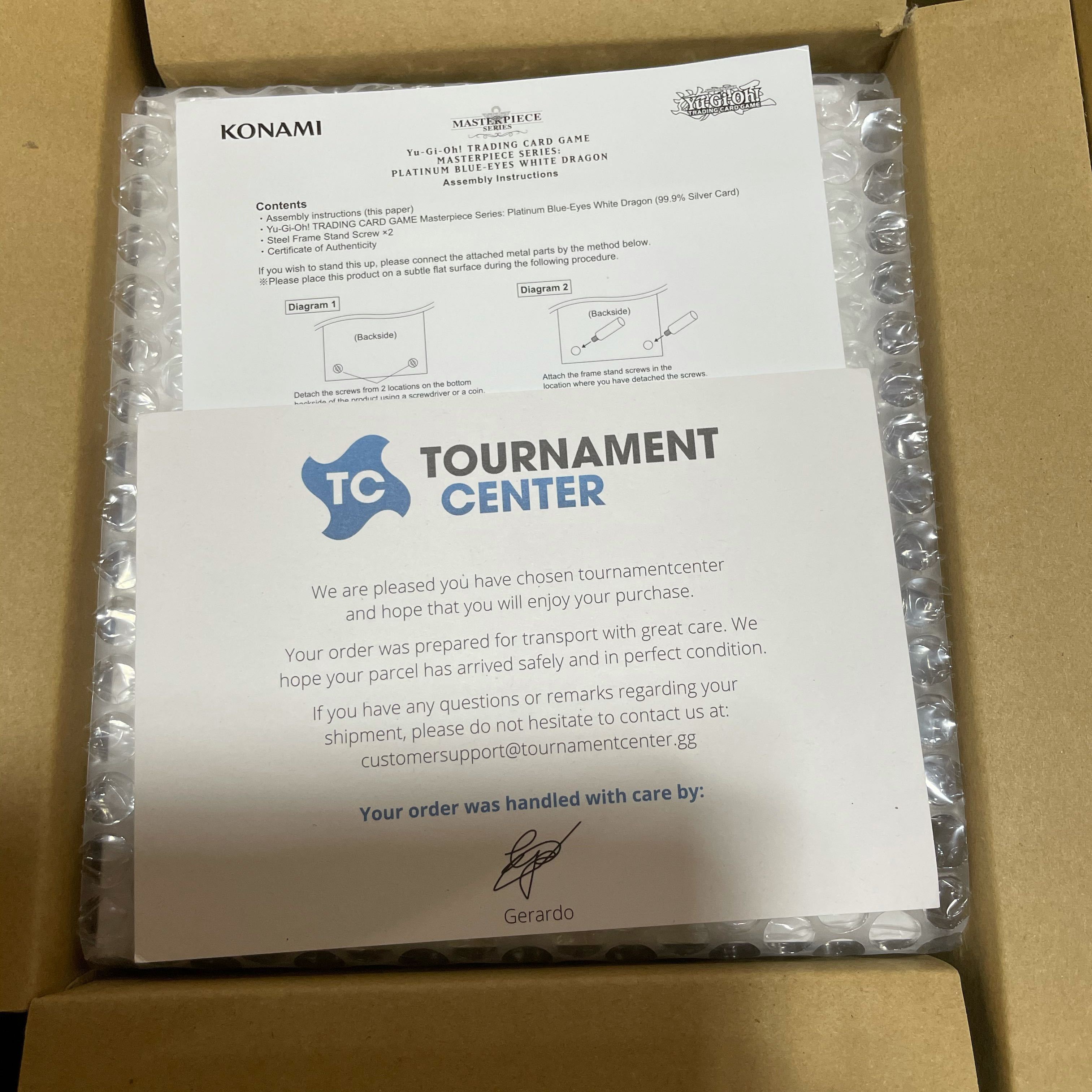 【最安値】遊戯王 青眼の白龍 純銀製 プラチナ 英語版 ブルーアイズ