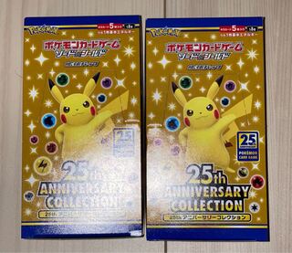 ポケモンカード25th Anniversary 2box