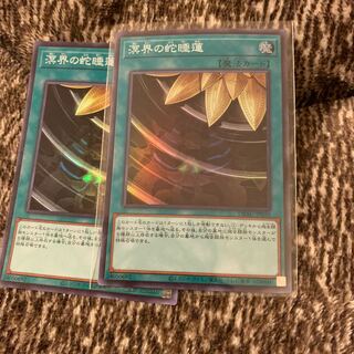 溟界の蛇睡蓮 スーパーレア　2枚