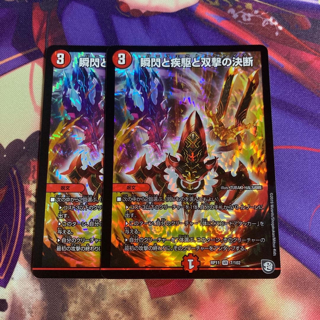 瞬閃と疾駆と双撃の決断