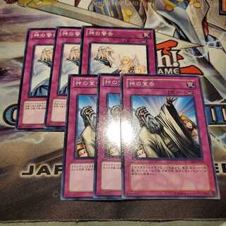 【願い事】神の宣告 神の警告 各3枚